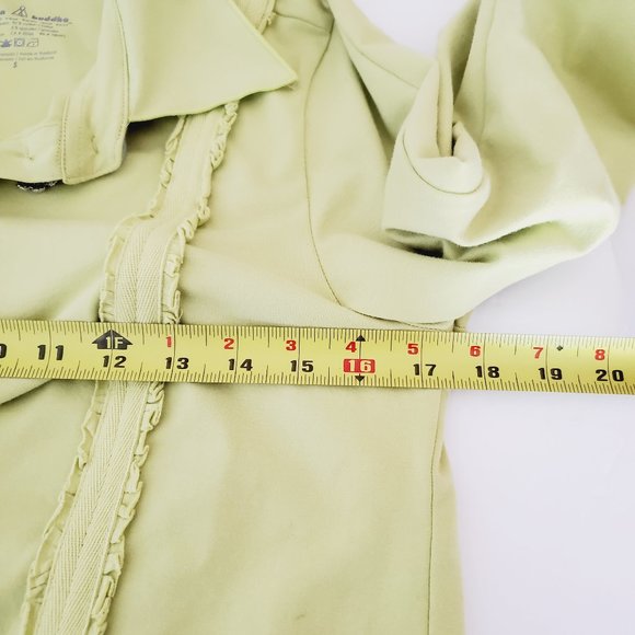 NEON BUDDHA Unique Boho Mixed Button Green Jacket - Picture 8 of 9